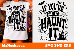 Funny Halloween SVG Bundle | Spooky Quote Designs Product Image 7