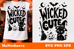 Funny Halloween SVG Bundle | Spooky Quote Designs Product Image 9