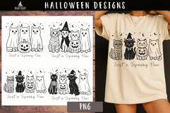 Funny Halloween cats PNG designs Just a Spooky Paw