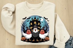 Funny Halloween Chicken PNG, Spooky Chicken Clipart, Cute Product Image 4