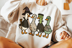 Halloween Goose PNG, Spooky Goose PNG, Funny Goose PNG Product Image 3
