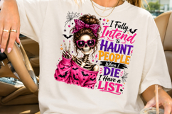 Funny Halloween Skeleton Sublimation PNG Product Image 2