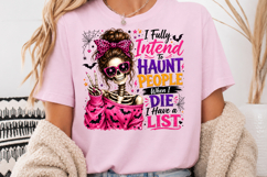 Funny Halloween Skeleton Sublimation PNG Product Image 3