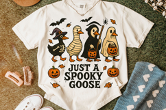 Just a Spooky Goose PNG, Halloween Goose PNG, Spooky Season Product Image 5