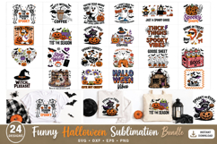 Funny Halloween Sublimation Bundle Product Image 1