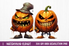 Funny Halloween Sublimation Clipart Bundle, Funny Halloween Sublimation Clipart, Halloween Sublimation Clipart Bundle, Halloween Sublimation Clipart, Halloween Trick or Treat Kids Clipart, Watercolor Clipart, Halloween PNG, Funny Halloween Sublimation Cli