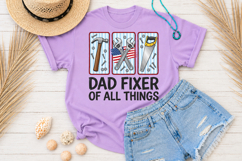 Dad Fixer Of All Things SVG, Funny Handyman Dad PNG Product Image 4