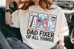 Dad Fixer Of All Things SVG, Funny Handyman Dad PNG Product Image 7