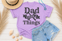 Dad Fixer of Things SVG, Funny Handyman Dad SVG Product Image 3