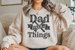 Dad Fixer of Things SVG, Funny Handyman Dad SVG Product Image 4