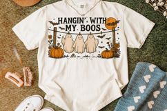 Hangin&#039; With My Boos PNG, Halloween PNG, Pumpkin PNG, Spooky Product Image 3
