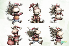 Funny Horses Cliparts Sublimation Product Image 6