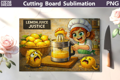 Funny Kitchen Cutting Board Bundle | Kitchen Chaos Scenes Product Image 4