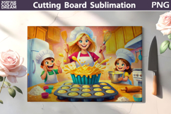 Funny Kitchen Cutting Board Bundle | Kitchen Chaos Scenes Product Image 14