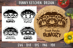 Funny Kitchen Humor SVG Hungry animal