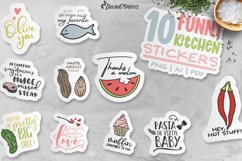 Food Stickers | Kitchen Puns | Funny Stickers Product Image 1