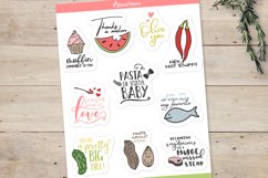 Food Stickers | Kitchen Puns | Funny Stickers Product Image 2