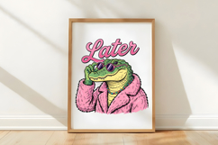 Funny Later Alligator After While PNG Product Image 4
