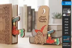 Funny Bookmark Laser Cut Bundle | Page Marker | Engraved Product Image 9