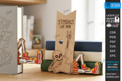 Funny Bookmark Laser Cut Bundle | Page Marker | Engraved Product Image 11