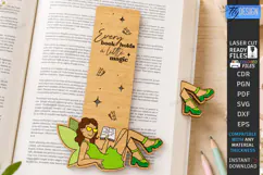 Funny Legs Bookmark Laser Cut | Fairy Wooden Bookmarks Laser Product Image 1
