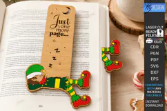 Funny Legs Bookmark Laser Cut | Elf Wooden Bookmarks Laser Product Image 1
