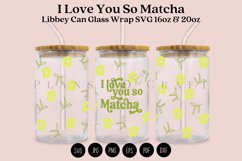 funny matcha quotes libbey beer can glass full wrap svg presized template for 16oz and 20oz glass for Cricut Silhouette and sublimation