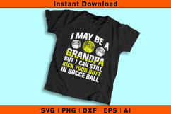 Grandpa Bocce Ball SVG PNG DXF EPS AI | Funny Bocce File Product Image 2