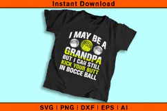 Grandpa Bocce Ball SVG PNG DXF EPS AI | Funny Bocce File Product Image 2