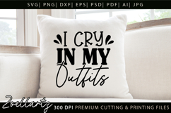 Funny Anxiety SVG Sarcastic Mental Health T-shirt Mug Design Product Image 3