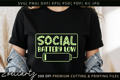Sarcastic Mental Health SVG Funny Anxiety T-shirt Mug Design Product Image 2