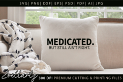 Mental Health Awareness SVG Funny Sarcastic Anxiety T-shirt Product Image 3