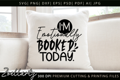 Sarcastic Mental Health SVG Funny Overwhelmed Anxiety SVG Product Image 4