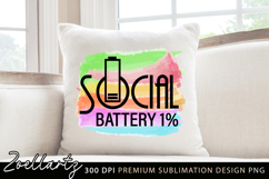 Sarcastic Mental Health Sublimation Design Funny Anxiety PNG Product Image 4