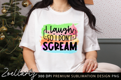 Funny Mental Health Sublimation Design Sarcastic Anxiety PNG Product Image 1