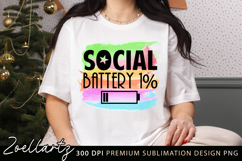 Sarcastic Mental Health Sublimation Design Funny Anxiety PNG Product Image 1