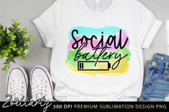 Funny Mental Health Sublimation Design Sarcastic Anxiety PNG Product Image 3