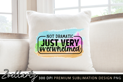 Sarcastic Mental Health Sublimation Design Funny Anxiety PNG Product Image 4