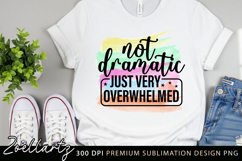 Sarcastic Mental Health Sublimation Design Funny Anxiety PNG Product Image 4