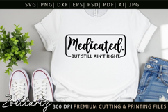 Sarcastic Mental Health SVG Funny Anxiety T-shirt Mug Design Product Image 6