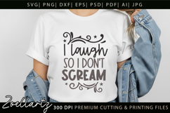 Sarcastic Mental Health SVG Funny Anxiety T-shirt Mug Design Product Image 3