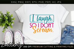 Funny Mental Health SVG Sarcastic Anxiety T-shirt Mug Design Product Image 6