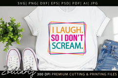 Funny Mental Health SVG Sarcastic Anxiety T-shirt Mug Design Product Image 7