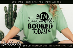 Funny Mental Health SVG Sarcastic Anxiety T-shirt Mug Design Product Image 3