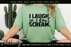 Funny Mental Health SVG Sarcastic Anxiety T-shirt Mug Design Product Image 8