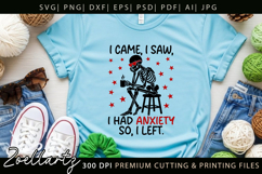 Funny Mental Health SVG Sarcastic Anxiety T-shirt Mug Design Product Image 9