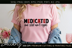 Sarcastic Mental Health SVG Funny Anxiety T-shirt Mug Design Product Image 2