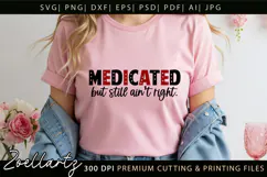 Sarcastic Mental Health SVG Funny Anxiety T-shirt Mug Design Product Image 2