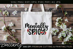 Funny Mental Health SVG Sarcastic Anxiety T-shirt Mug Design Product Image 7