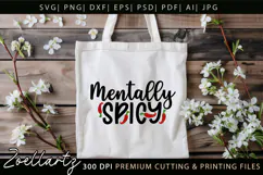 Funny Mental Health SVG Sarcastic Anxiety T-shirt Mug Design Product Image 7